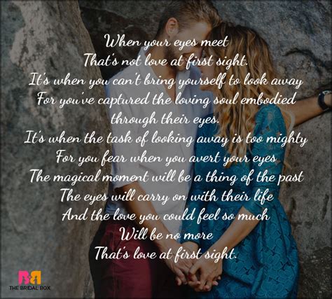 10 Love At First Sight Poems For The Hardcore Romantic