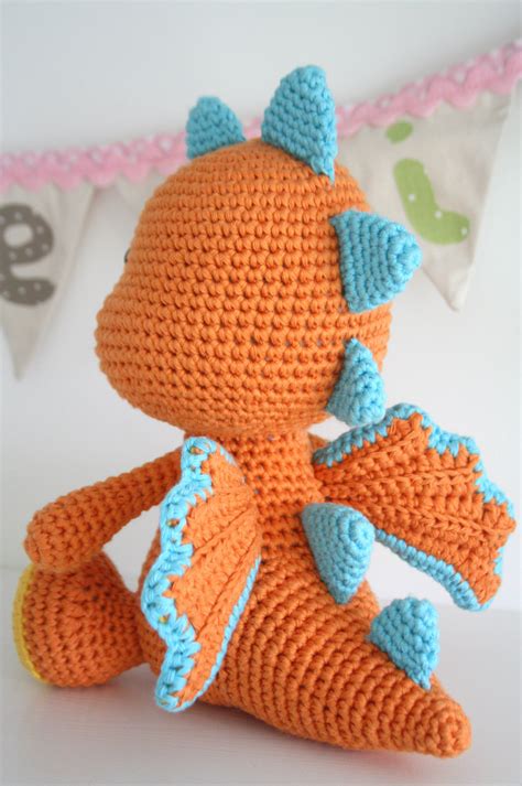 Lars the Dragon amigurumi pattern | Crochet toy pattern | lilleliis