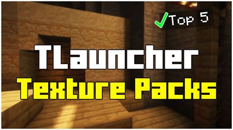 TOP 5 Best Texture Packs for Tlauncher 1.20.2 → 1.20.1 - YouTube