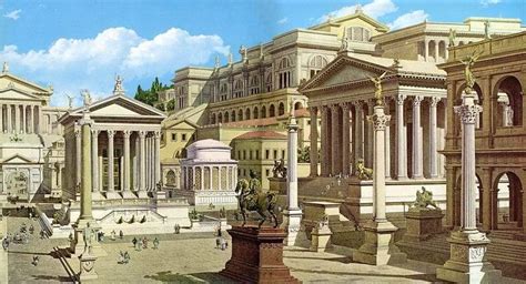 Ancient Roman Forum Reconstruction