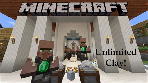 Minecraft: Unlimited Clay Farm (1.17, Java) - YouTube