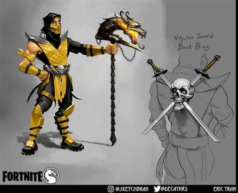 Mortal Kombat's Sub-Zero and Scorpion Get Fortnite Characters, and Now We Really Want Them