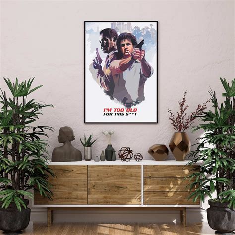 Lethal Weapon Movie Poster With Quote - Etsy