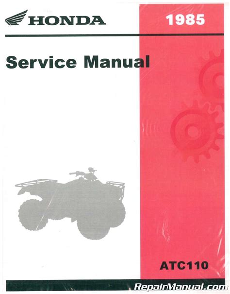 1985 Honda ATC110 Three Wheeler Service Manual