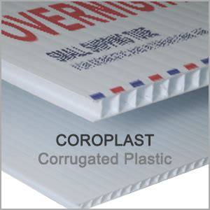 Coroplast® Corrugated Plastic | Billy Diamond's Branding For Entertainers