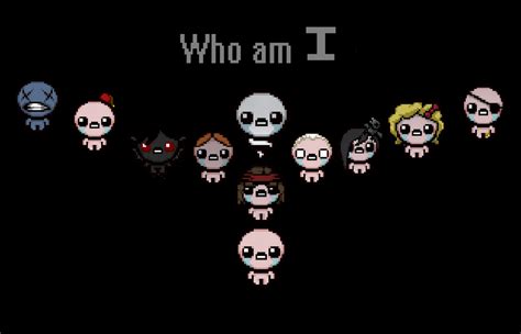 Bind Of Isaac Rebirth All Characters by tremarvel08-draws on DeviantArt