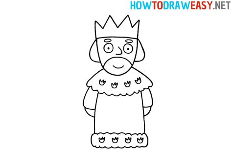 King Drawing For Kids