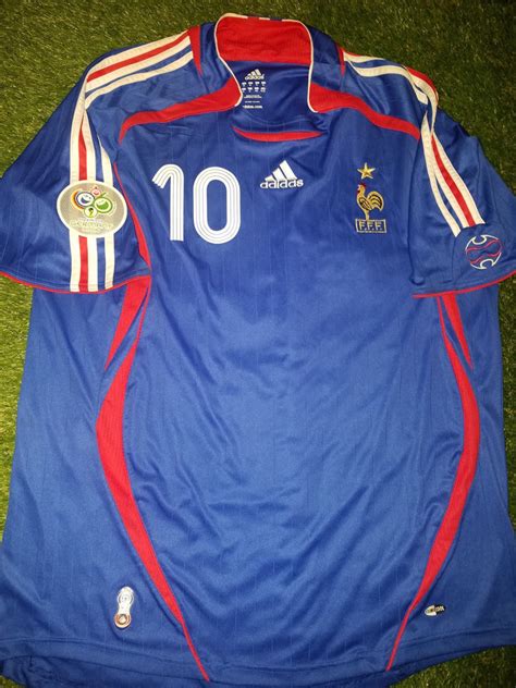 Zidane France 2006 WORLD CUP Jersey Maillot Shirt Trikot XL 740126 AZB – foreversoccerjerseys