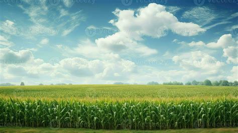 landscape iowa cornfields agricultural ai generated 29110481 Stock ...