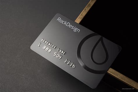 FREE ONLINE unique CREDIT CARD styled membership or business card template | RockDesign.com