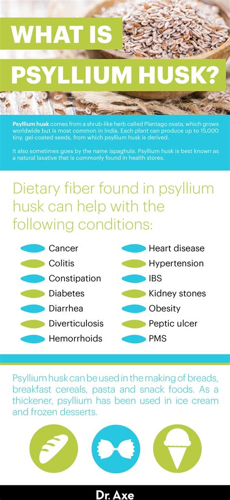 Psyllium Husk Benefits, Uses, Dosage and Side Effects - Dr. Axe