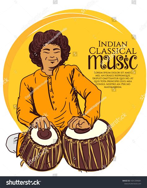 Indian Classical Music Logo Photos and Images & Pictures | Shutterstock
