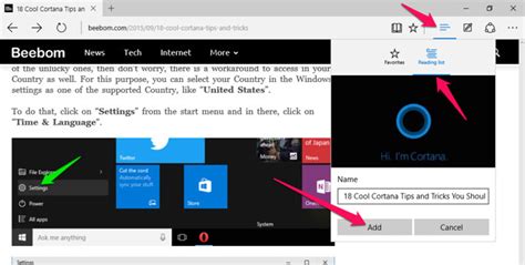 20 Cool Microsoft Edge Tips and Tricks For Windows 10 Users