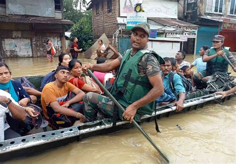 Assam floods: How the Barak river inundated Silchar town