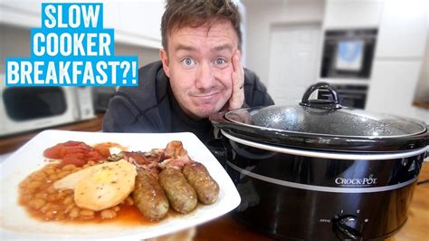 Slow Cooker Cooked Breakfast?! | Barry tries #8 - YouTube