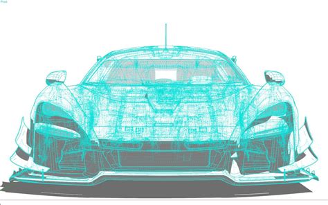 McLaren GTR Senna - 3D Model by AlphaGroup