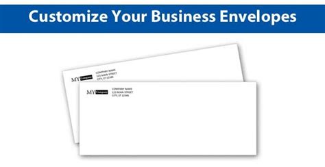 Custom Design a #10 Envelope Using Microsoft Word - PrintIt4Less | Business envelopes, Envelope ...