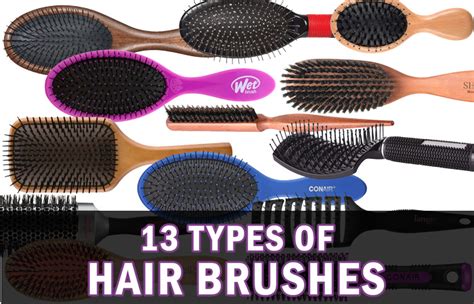 13 Different Types of Hair Brushes (and Their Uses)