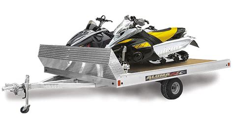 Simple Snowmobile Trailers Are Often the Right Choice - Snowmobile.com