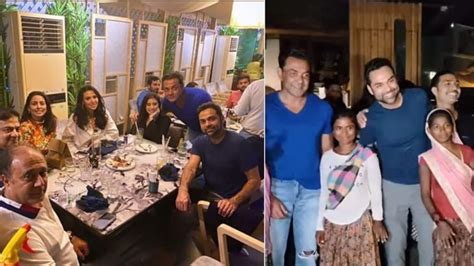 Cousins Bobby Deol, Abhay Deol meet fans post dinner together ...