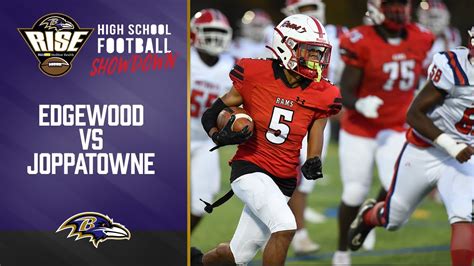 Ravens High School Football Showdown: Joppatowne vs. Edgewood - YouTube