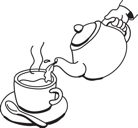 Teapot Black And White Clipart - ClipArt Best