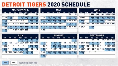 Detroit Tigers 2020 Schedule - 1024x576 Wallpaper - teahub.io