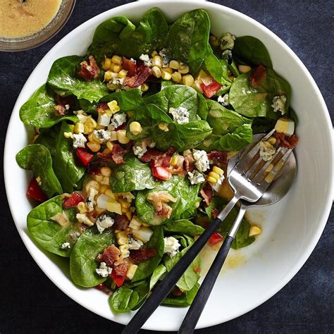 Blue Cheese & Spinach Salad Recipe - EatingWell