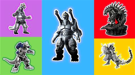 Evolution of Mechagodzilla : Mechagodzilla 1974, Super Mechagodzilla ...