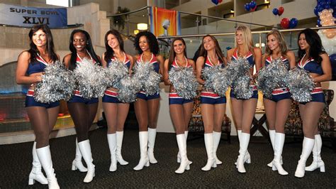 Patriots Cheerleaders Super Bowl Media Access