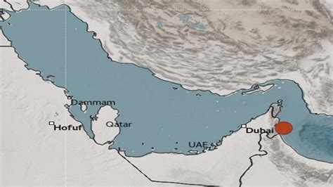 Earthquake of 3.4 magnitude felt on the east coast of UAE - News ...