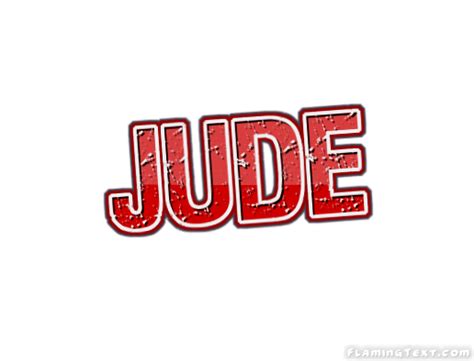 Jude Logo | Free Name Design Tool from Flaming Text