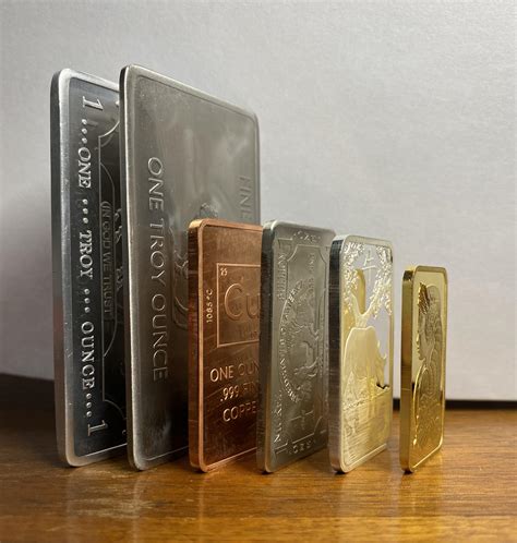 Silver And Gold Bars