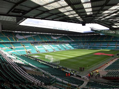 Football fan dies in fall at Celtic Park Stadium during international match