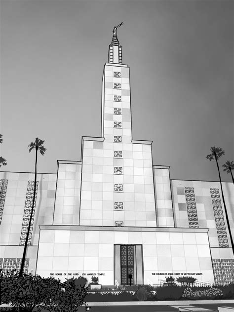 Los Angeles LDS Temple by JTSilversmith on DeviantArt