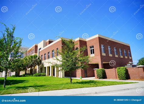 The University of Central Florida UCF Building Editorial Stock Photo ...