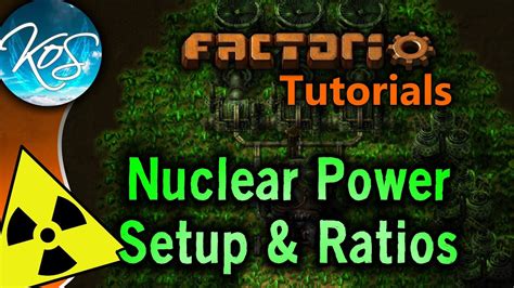 Factorio Tutorials: 0.15 Nuclear Power Setup & Ratios (Uranium processing, Kovarex process ...