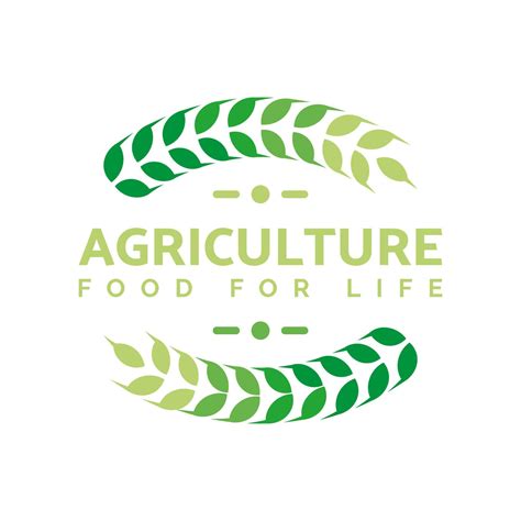 Organic agriculture farm logo 4882992 Vector Art at Vecteezy