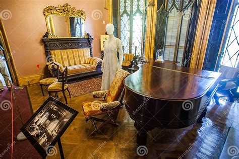 Lyndhurst Mansion Castle Museum Interior Editorial Stock Image - Image ...