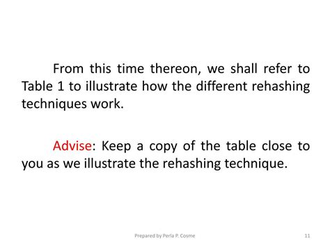 PPT - Rehashing Techniques PowerPoint Presentation, free download - ID:2497593