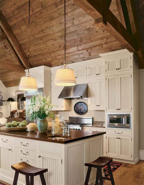 31 Fabulous Modern Rustic Kitchen Cabinets - MAGZHOUSE