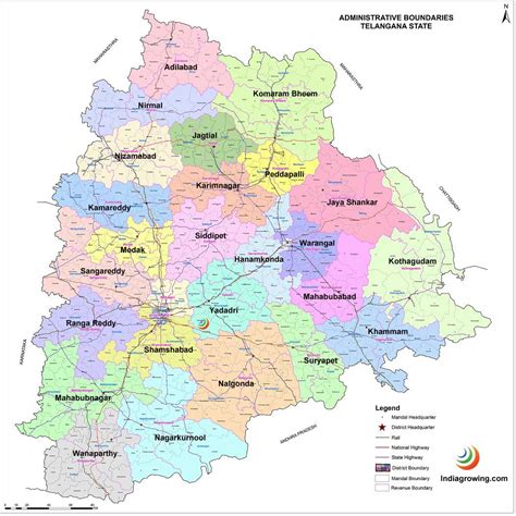 Telangana Population 2023 (Maps, Districts, Cities, Language)