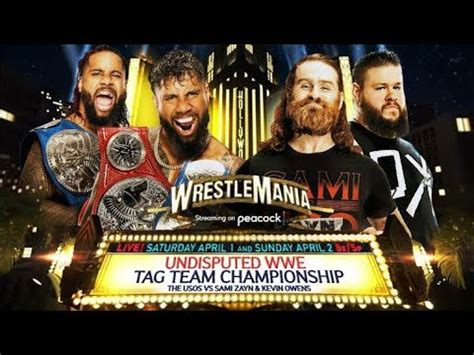 Jey Uso Attack Sami Zayn Monday night Raw & Tag Team Match Official For ...