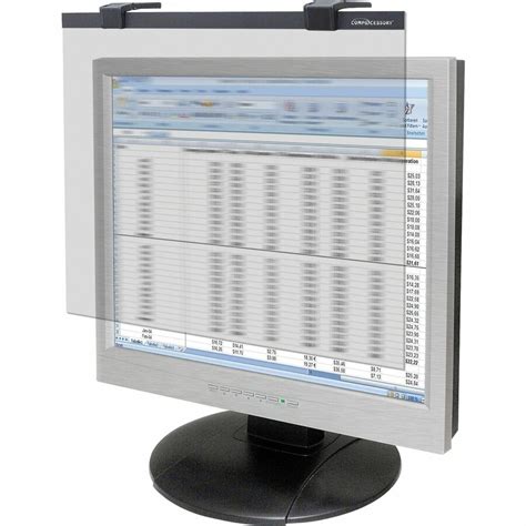 Business Source 19"-20" Widescreen LCD Privacy Filter Clear BSN20512, BSN 20512 - Office Supply Hut