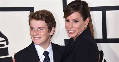 Melissa Rivers et son fils Edgar Cooper Endicott - 57e soirée annuelle des Grammy Awards au ...