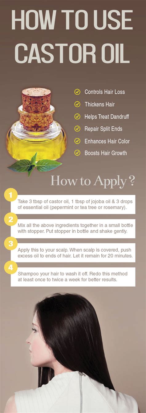 Learn The Secrets Of Perfect Hair With These Simple Tips | Castor oil for hair, Castor oil for ...