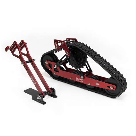 turn your bike into an all-electric SnowBike with this ENVO kit