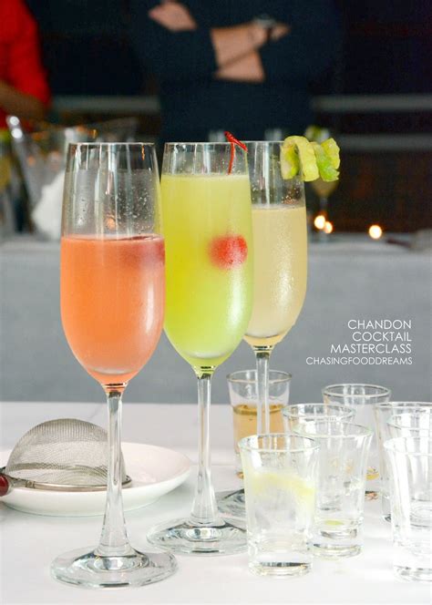 CHASING FOOD DREAMS: Chandon Cocktail Masterclass ft. Chandon Limited ...