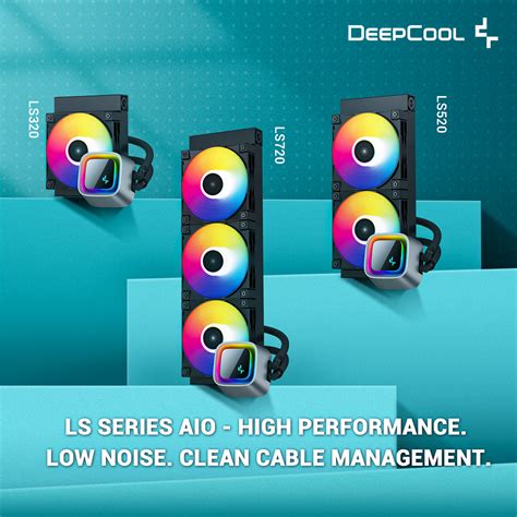 DeepCool Announces new AIO Lineup with LS Series AIO CPU Cooler - Back2Gaming