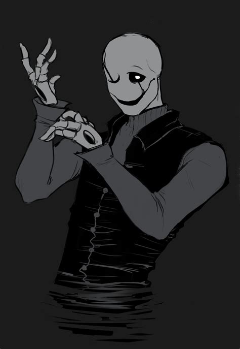 W.D. Gaster by Ella-Bella1 on DeviantArt